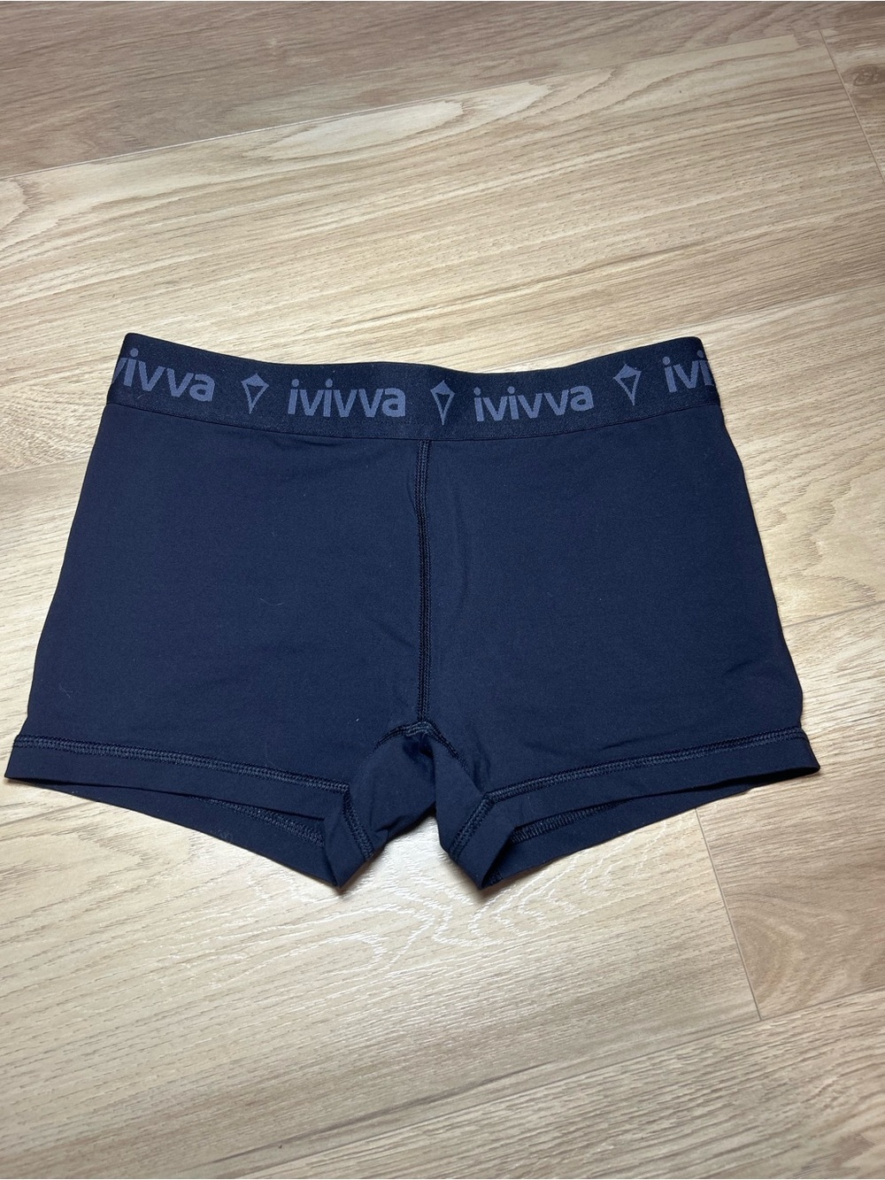 Ivivva Dark Navy Athletic Bike Shorts
